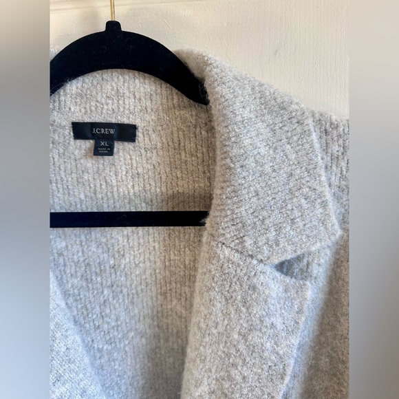 J Crew Boucle Wool Blend Double Breasted Sweater Blazer - XL - Picture 4 of 6